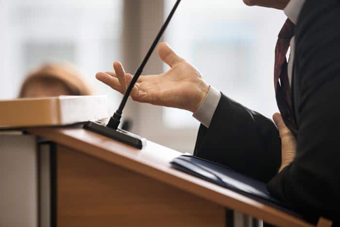 Doctor testifying TBI case testifying-in-court - Oliver Law Office