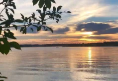 Alum Creek State Park at Sunset